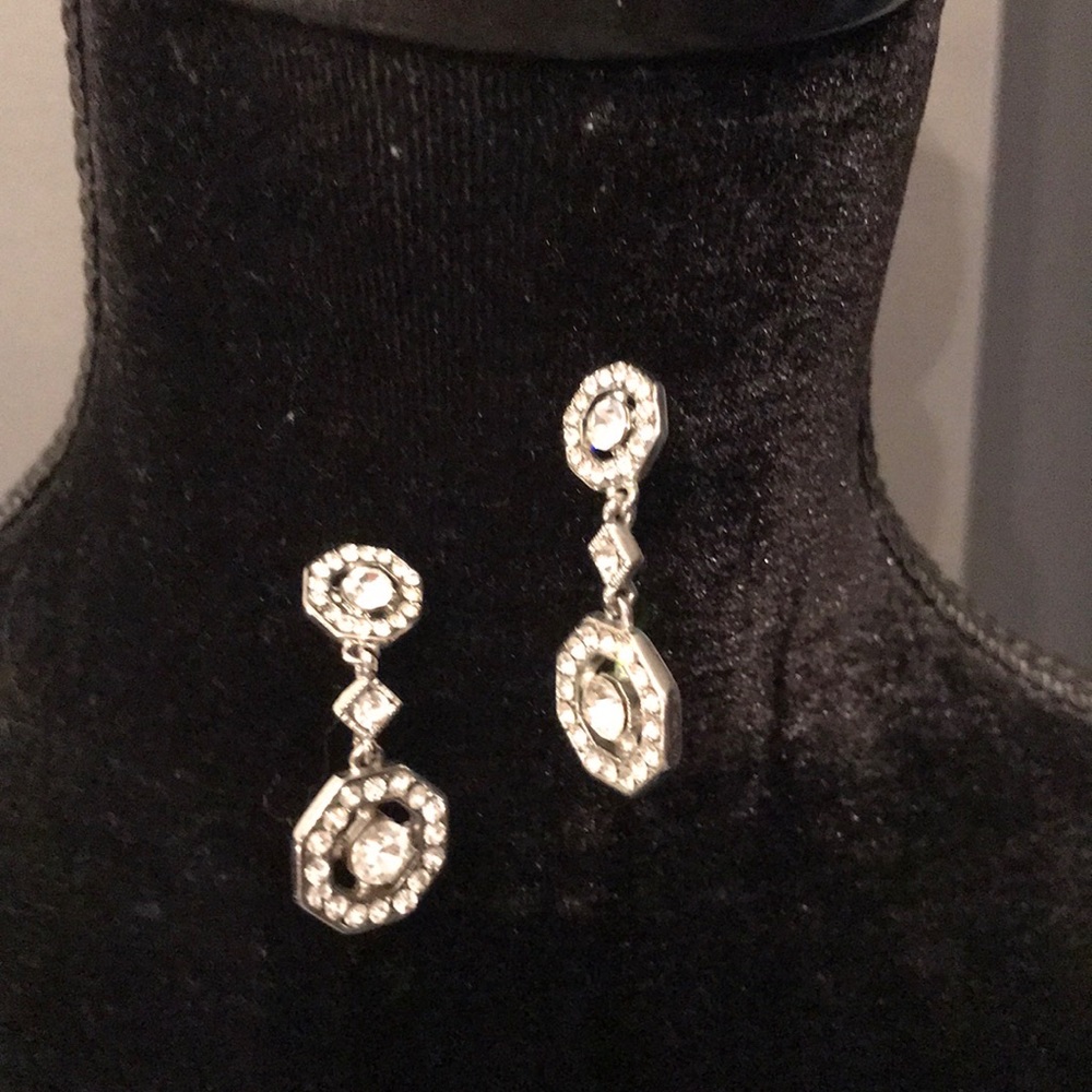 Crystal/rhinestone earrings
